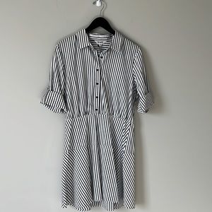 NWT BB Dakota shirt Dress Black and White